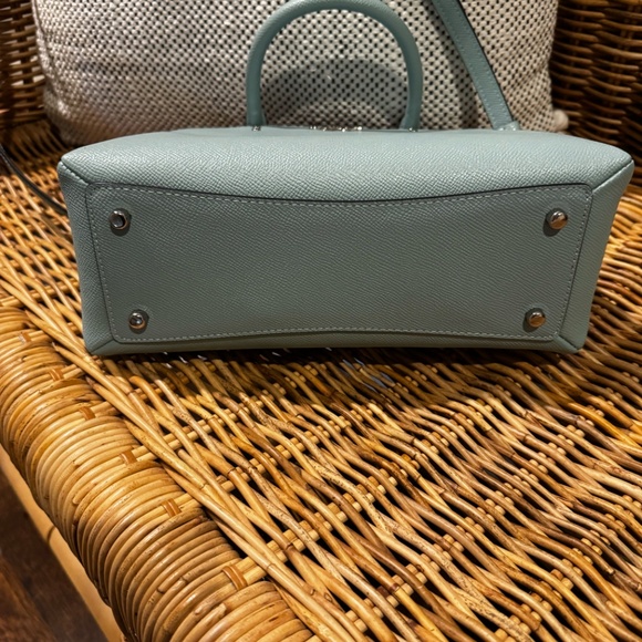 NWOT COACH Mini Lillie Carryall Powder Blue - Picture 4 of 15